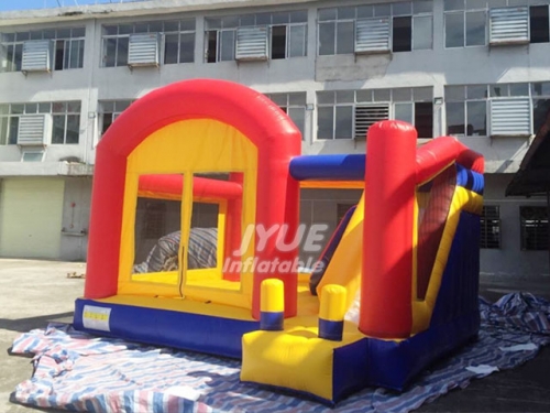 Commercial Grade PVC Tarp inflatable bouncer castle combo slide