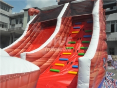 pirate ship giant inflatable water slide combo