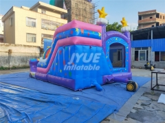 commercial bouncy castle unicorn inflatable bouncer combo slide