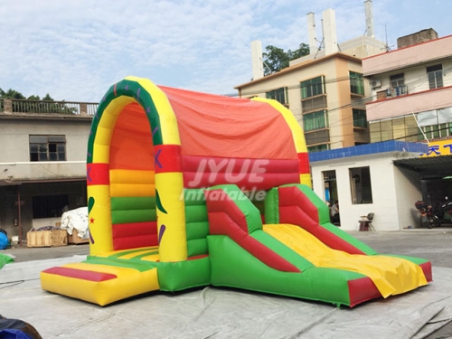 inflatable combo jumping castle bouncer with slide