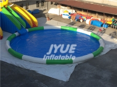 Guangzhou elephant inflatable commercial water park games ground beach park with obstacle toys for all ages