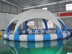 Portable Giant Outdoor Blue Inflatable commercial inflatable water pool for kids Durable Inflatable Swimming water pool