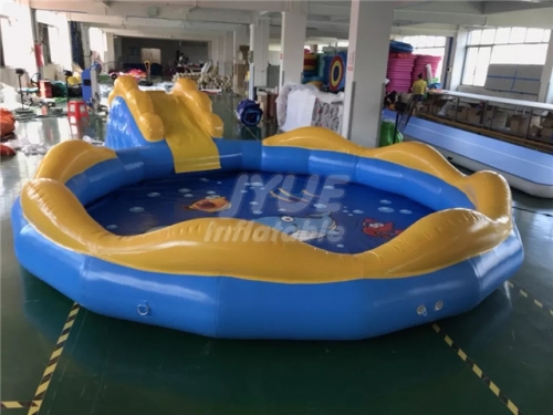 High Quality inflatable round or rectangular swimming pool for water walking ball games