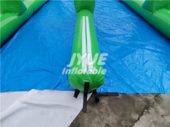 High Quality Commercial Largest Green Double Inflatable Water Slide The City Price