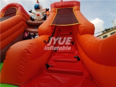 commercial grade Space Theme inflatable dry water slide for kids and adults