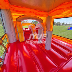 dinosaur bounce house with slide Jyue-IC-080