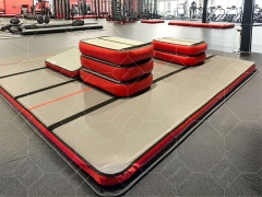 Indoor Outdoor Trampoline Park Parkour Gym Training Equipment Airtrack Obstacle Set For Sale