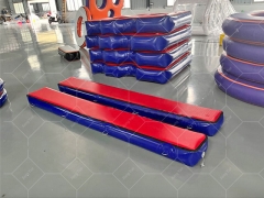 Kid And Adult Indoor Inflatable Air Ninja Warrior Obstacles Equipment Ninja Air Piston