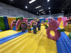 Giant Inflatable Castle Park Outdoor Inflatable Amusement Park Inflatable Fun City for Theme Park
