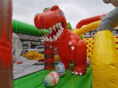 Commercial Grade Kids Structures Gonflables Bouncing Castles Combo Jumping Commercial Inflatable Obstacle Course