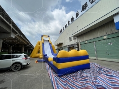 Commercial Adults and Kids One Lanes Slip and Slide Trippo Inflatable Hippo Water Slide With Pool