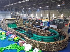 Factory Good Price Customizable Commercial Giant Outdoor Obstacle Course Equipment Inflatable Obstacle Course