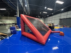 Portable Inflatable Soccer Goal for Shootout Football Shooting Target Post with Gate for Parties and Events