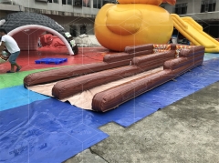 Hot Sale Double lane Inflatable Bowling Alley Game with Best Quality