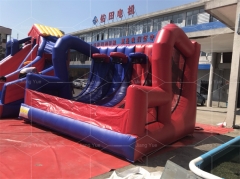 4 hoop Inflatable Basketball Hoop Game for Outdoor Events