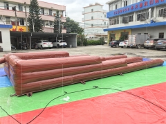 Hot Sale Double lane Inflatable Bowling Alley Game with Best Quality