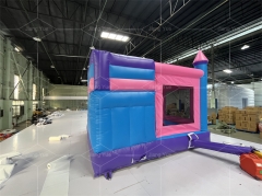 Commercial Outdoor PVC Inflatable Bounce House With Water Slide For Kids