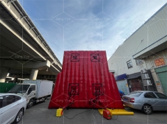 Portable Inflatable Zip Line Slide ,New Ropeway Game Bounce Zip Line