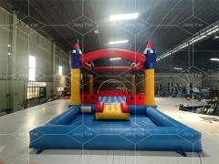 7x4.5x4m Kids Bounce Castle With Swimming Pool