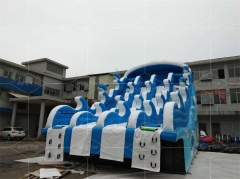 Wave Inflatable Slide For Above Ground Pool
