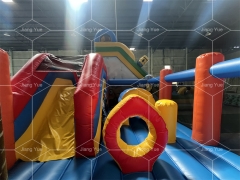 Commercial Party Inflatable Avengers Moon Adult Grade Bouncer Bouncy Castle Bounce House With Blower