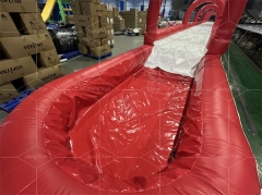 50M Inflatable Foam Slide Lanes Inflatable Slip and Slide Long Inflatable Water Slide for the City