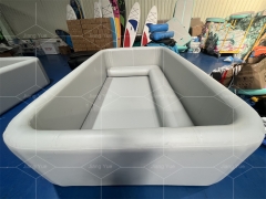 Customized Water Pool Outdoor Inflatable Swimming Pool for Adults Durable PVC Backyard Drop Stitch Pool