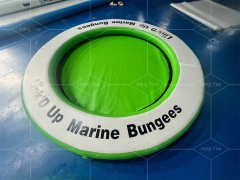 Inflatable Circular Water Hammock Heavy Duty Floating Raft for Adults River Lake Tanning Lounger Factory