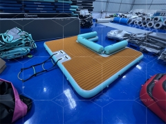 Inflatable Commercial Grade PVC Floating SUP Jet Ski Platform Dock