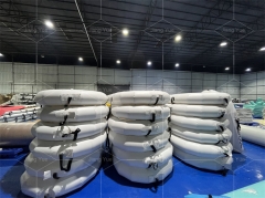 U Shape Inflatable PVC Floating Dock for Motorboat & Jet Ski Customizable Design 100-500kg Capacity