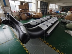 Heavy Duty PVC 6 Rider Inflatable Banana Tube Boat
