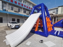 Factory Price Customized Inflatable Floating Water Park Aquapark Climbing Slide Water Game Island Funny Water Play Equipment