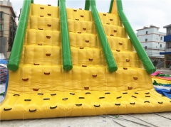 Commercial Water Park Inflatable Water Tower Slide Floating Climbing Wall Water Ladder