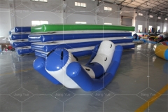 Commercial PVC Floating Sport Games for Lake Inflatable Water Park Toys Inflatable Water Seesaw for Sale