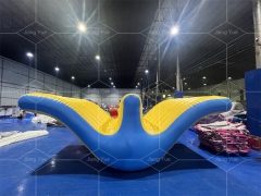 Inflatable Floating Water Park Toys Outdoor Water Play Equipment Inflatable Seesaw Slide