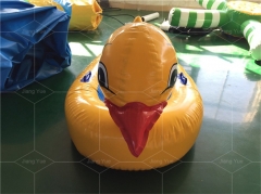 Inflatable Water Row Boat Swimming Pool Float Boats Duck Floating Toy for Kids Amusement
