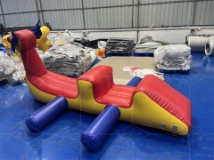 Hot Summer Exciting Sport Commercial Inflatable Rider Towable Tube for Pool Water Toys Inflatable Pool Float for Kids and Adult