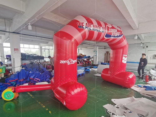Outdoor Sports Event Exhibition Sports Race Advertising Inflatable Entrance Arch