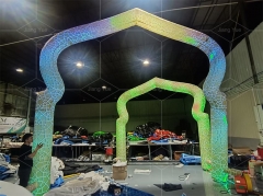 Custom Advertising Inflatable Led Lighting Arch Led Light Party Wedding Arch