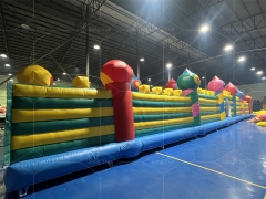 Commercial PVC Carnival Advertisement Inflatable Arch For Bouncy Castle Park