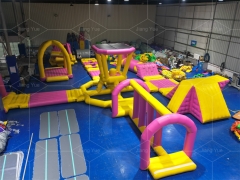 Customizable Large Inflatable Aqua Sports New Design Floating Water Park for Amusement by Sea or Lake