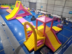 Customizable Large Inflatable Aqua Sports New Design Floating Water Park for Amusement by Sea or Lake